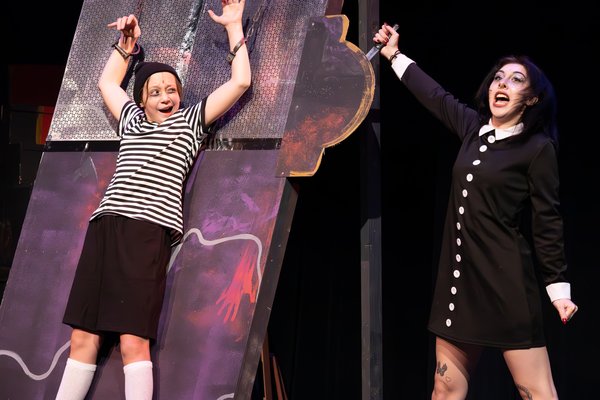 Wednesday and Pugsley